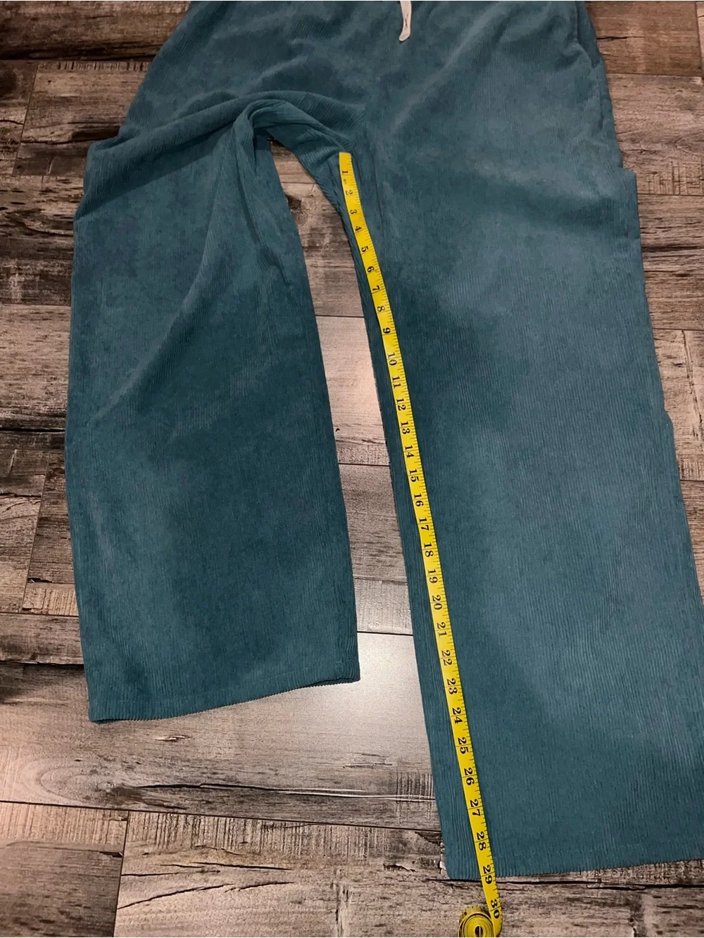 Teal Blue corduroy Pants